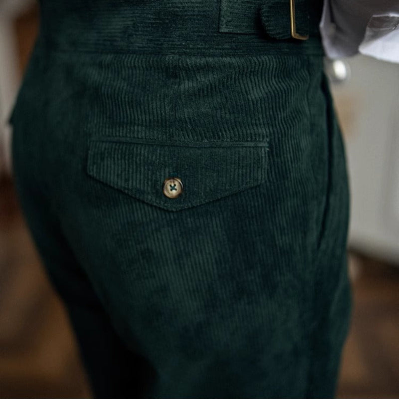 The Mayfair Easy-Care Draped Trousers