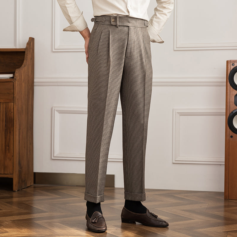 The Mayfair Houndstooth Trousers