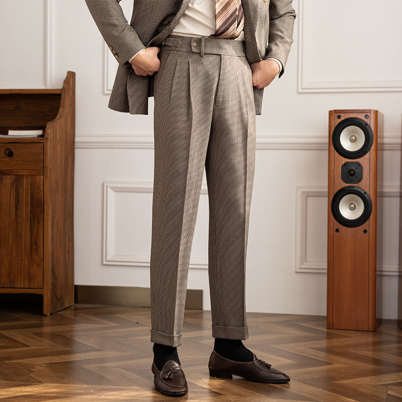 The Mayfair Houndstooth Trousers