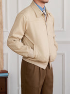 The Kensington Suede Bomber Jacket