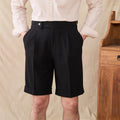 The Sorrento Tailored Linen-Blend Short