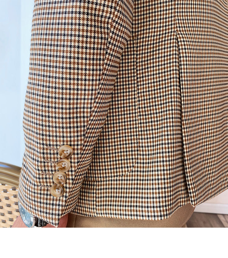 The Belgravia Houndstooth Blazer