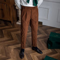 The Mayfair Easy-Care Draped Trousers