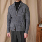 The Stirling Heavyweight Jacquard Coat