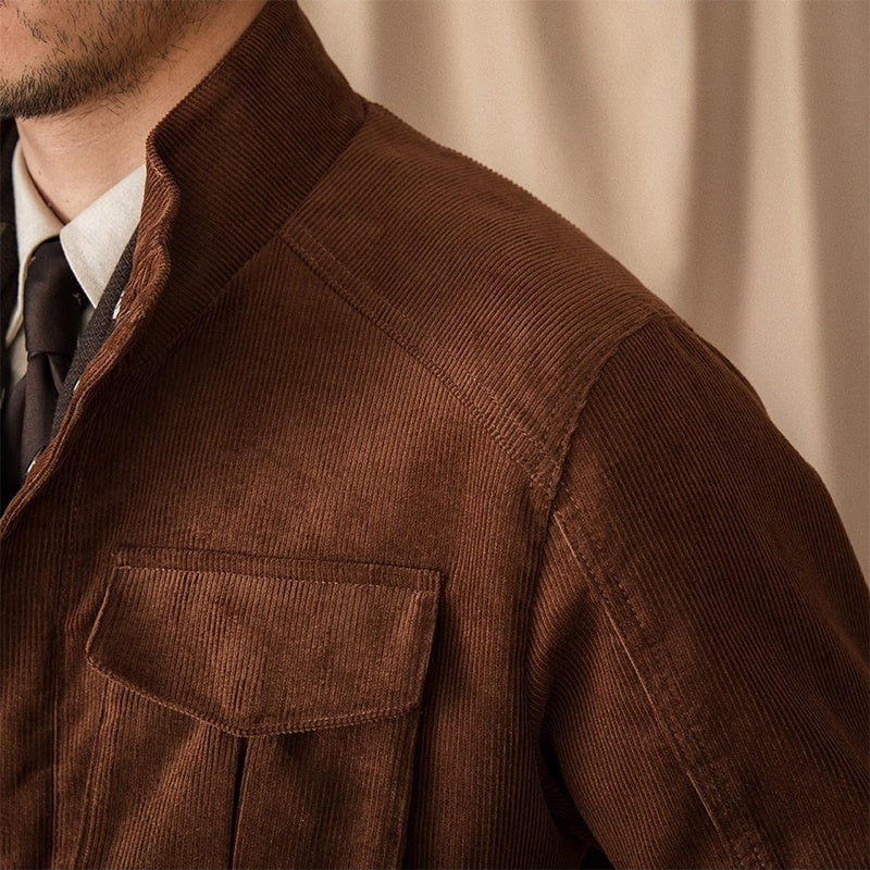 The Braemar Corduroy Expedition Jacket