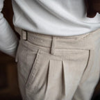 The Mayfair Easy-Care Draped Trousers