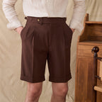 The Sorrento Tailored Linen-Blend Short