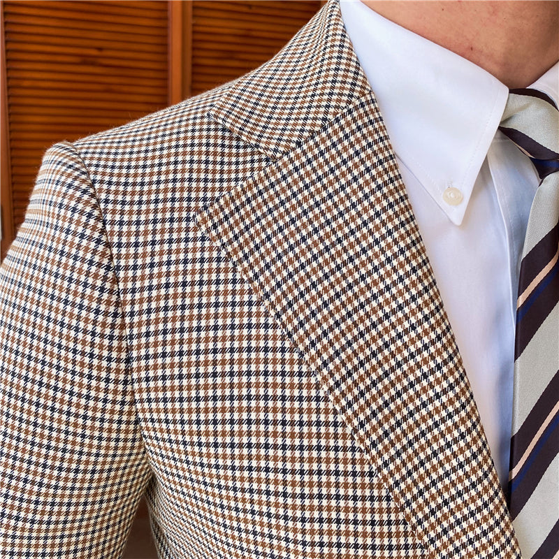 The Belgravia Houndstooth Blazer