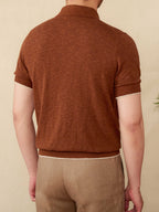 The Ravello Linen-Cotton Knit Polo