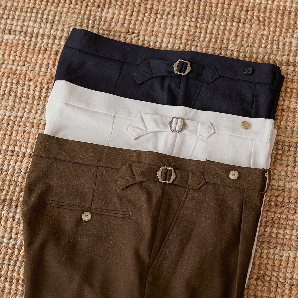 The Portofino Linen Trouser