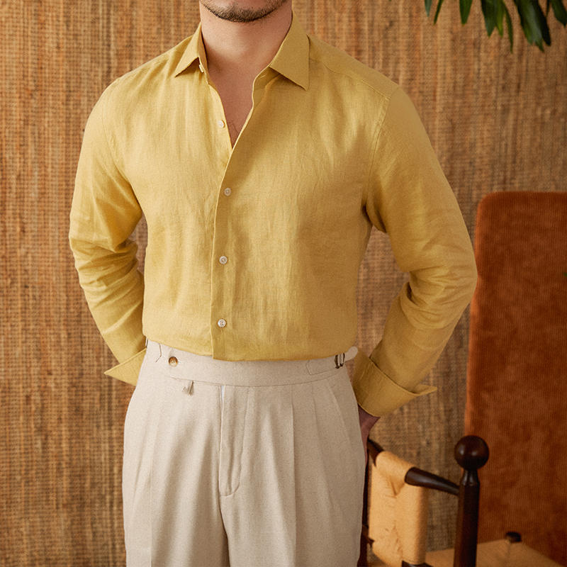 The Portofino Italian Linen Shirt