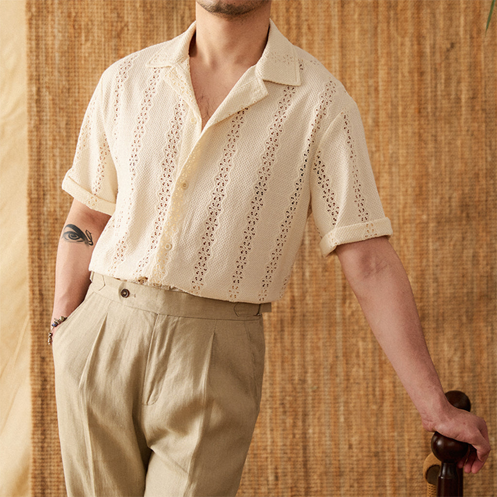 The Havana Cuban Collar Shirt