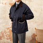 The Verona Corduroy-Trimmed Chore Jacket
