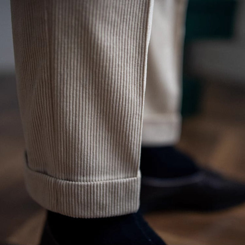 The Mayfair Easy-Care Draped Trousers