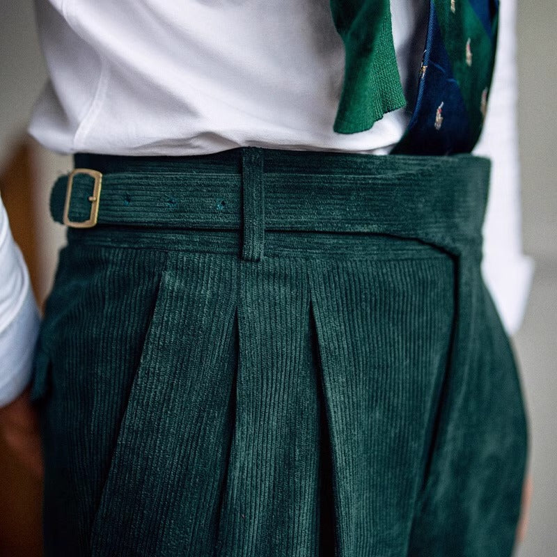 The Mayfair Easy-Care Draped Trousers