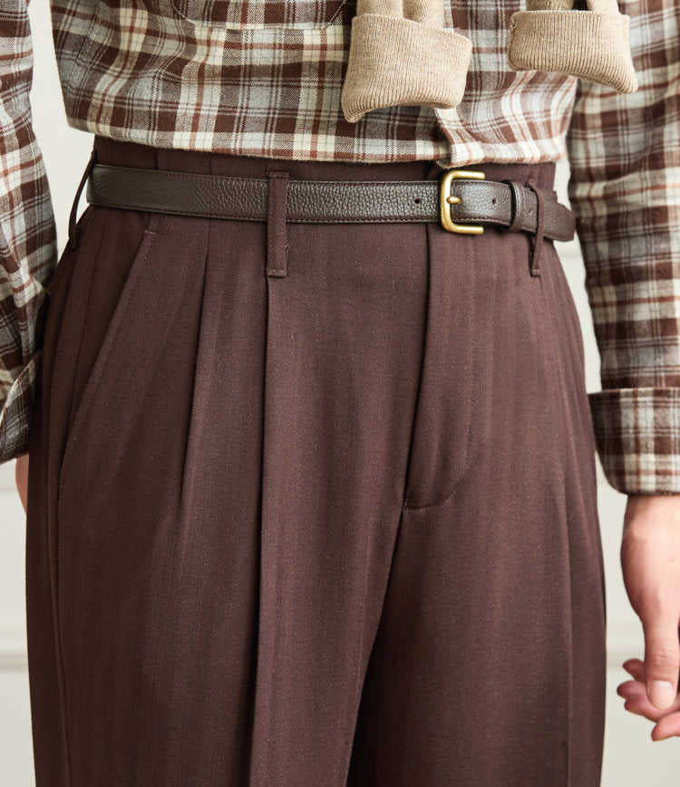 The Positano Italian Straight Trousers