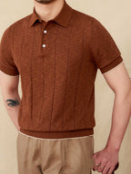 The Ravello Linen-Cotton Knit Polo