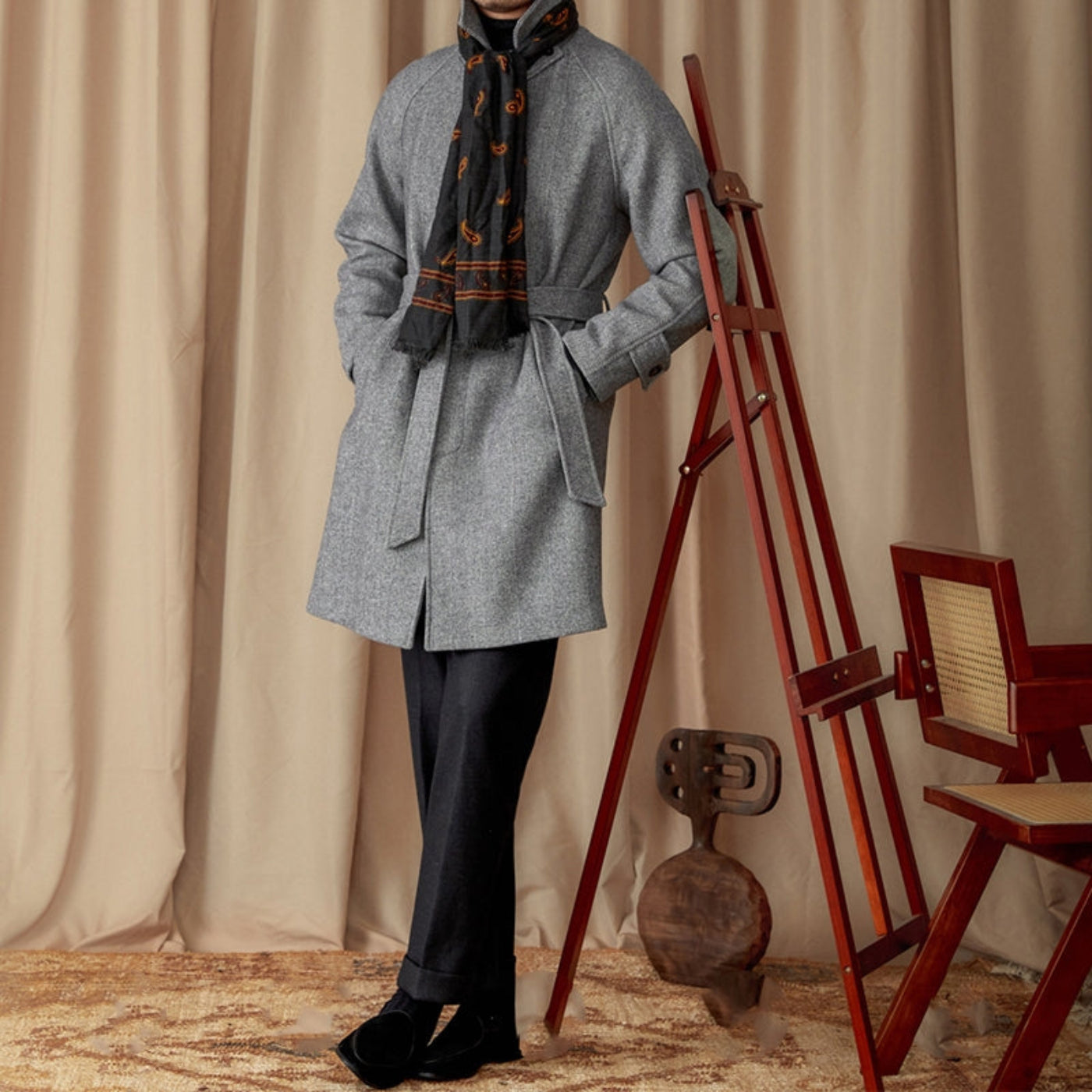 The Greenwich Wool-Blend Overcoat
