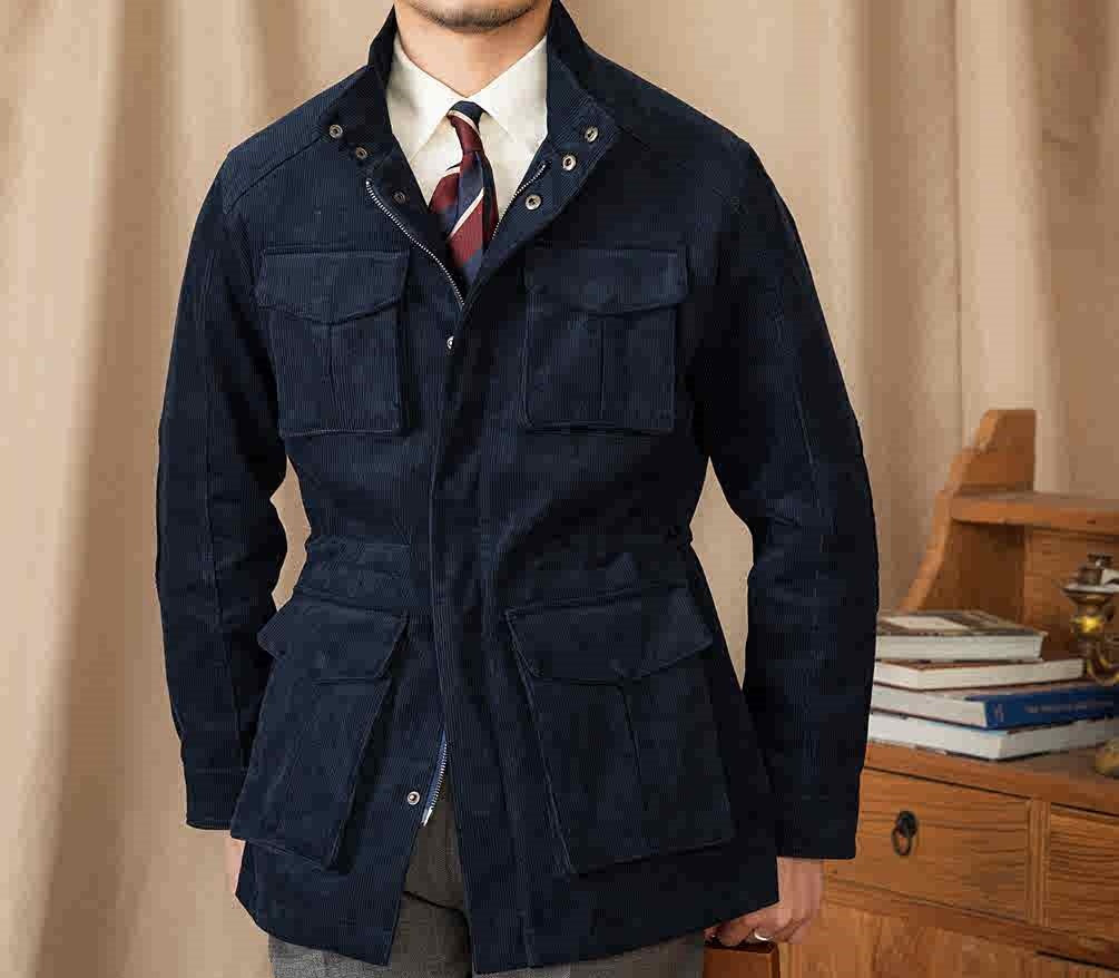 The Braemar Corduroy Expedition Jacket