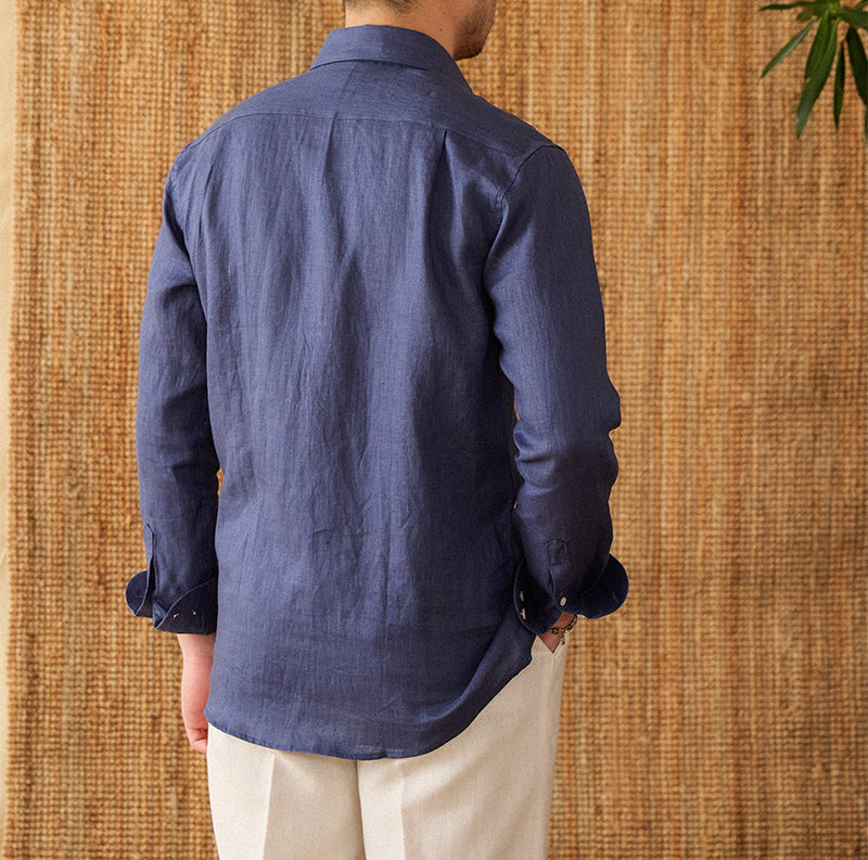 The Portofino Italian Linen Shirt