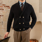 The Regent Double-Breasted Knit Blazer