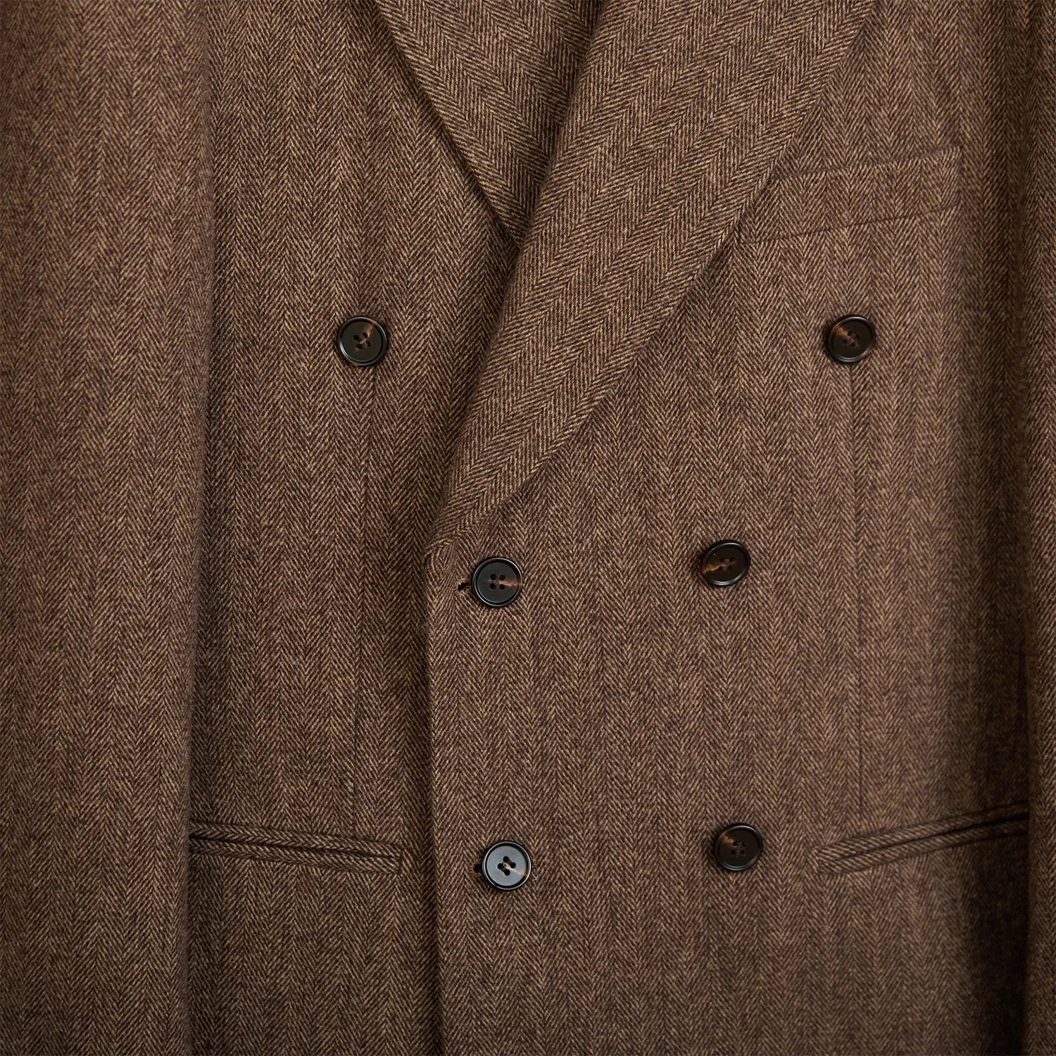 The Windsor Herringbone Double-Breasted Suit