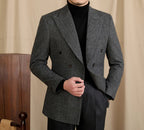 The Windsor Herringbone Double-Breasted Suit