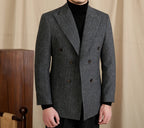 The Windsor Herringbone Double-Breasted Suit