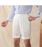 The Riviera Pure Linen Short