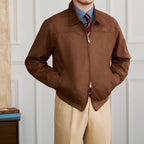 The Kensington Suede Bomber Jacket