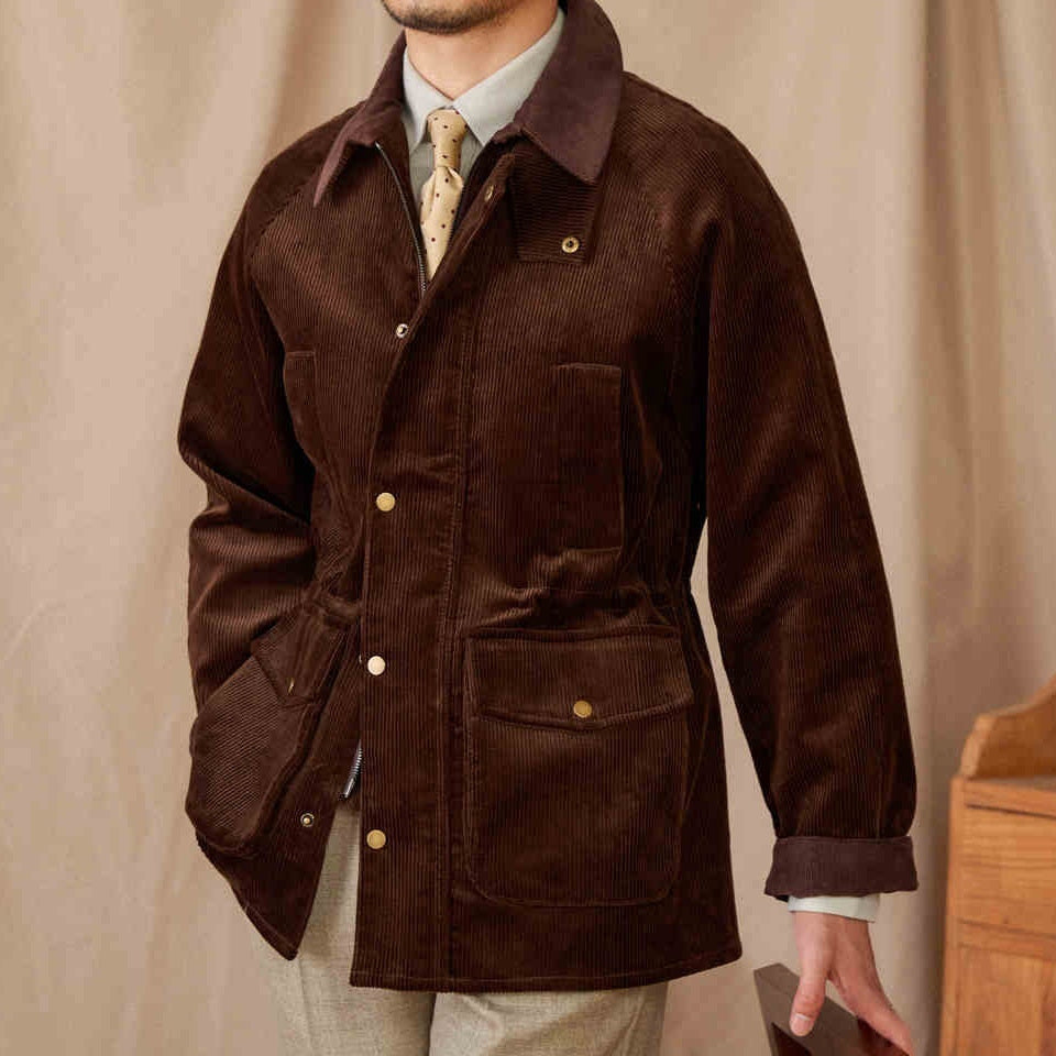 The Cotswold Corduroy Safari Jacket
