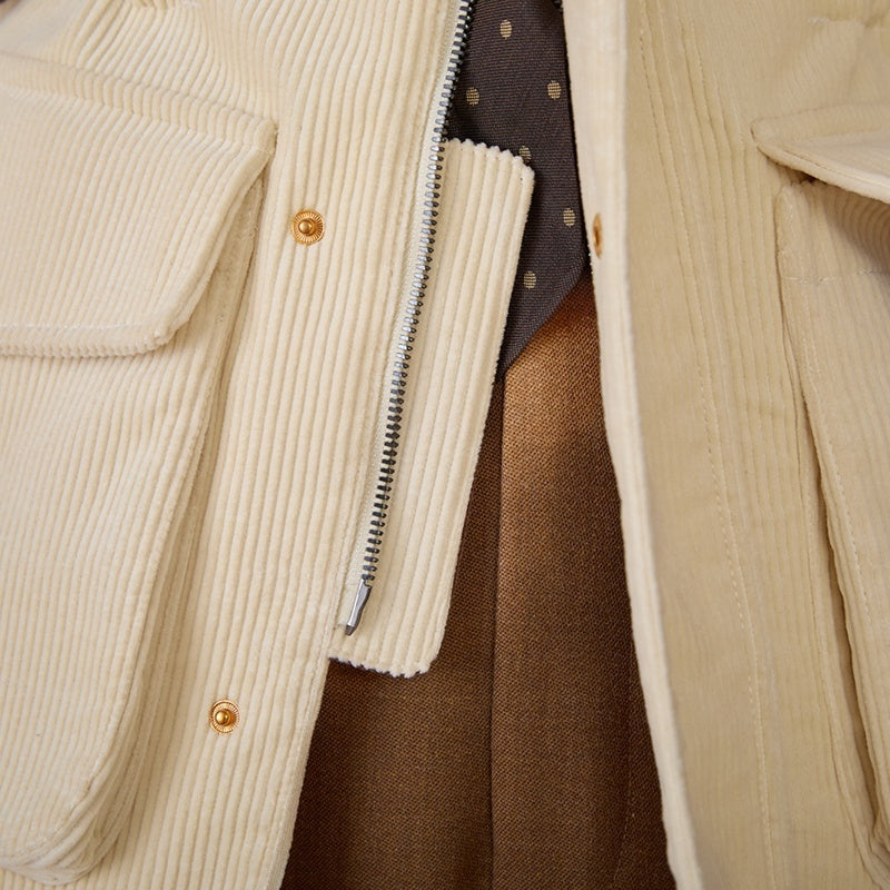 The Cotswold Corduroy Safari Jacket