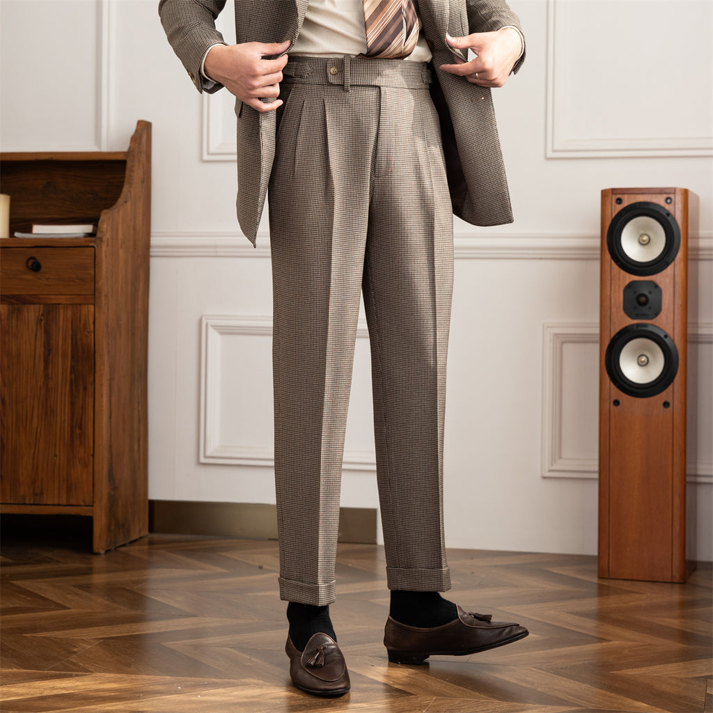 The Mayfair Houndstooth Trousers