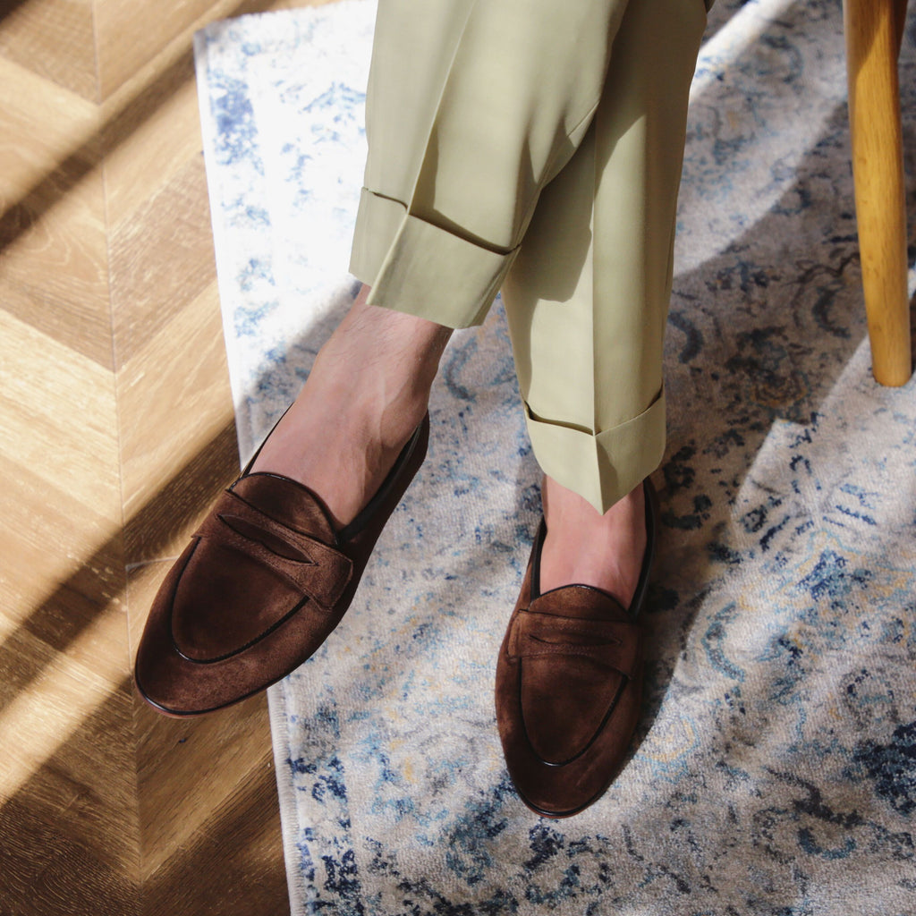 The Chelsea Square-Toe Suede Loafers