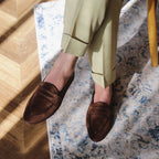 The Chelsea Square-Toe Suede Loafers