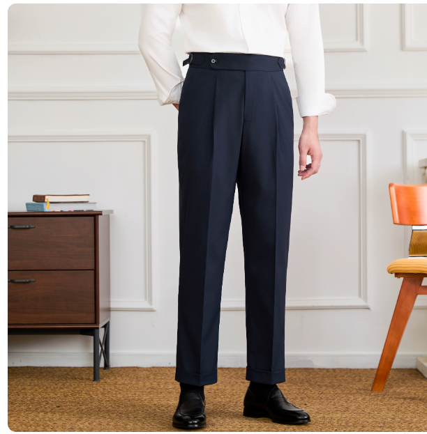 The Seoul Cropped Draping Trousers