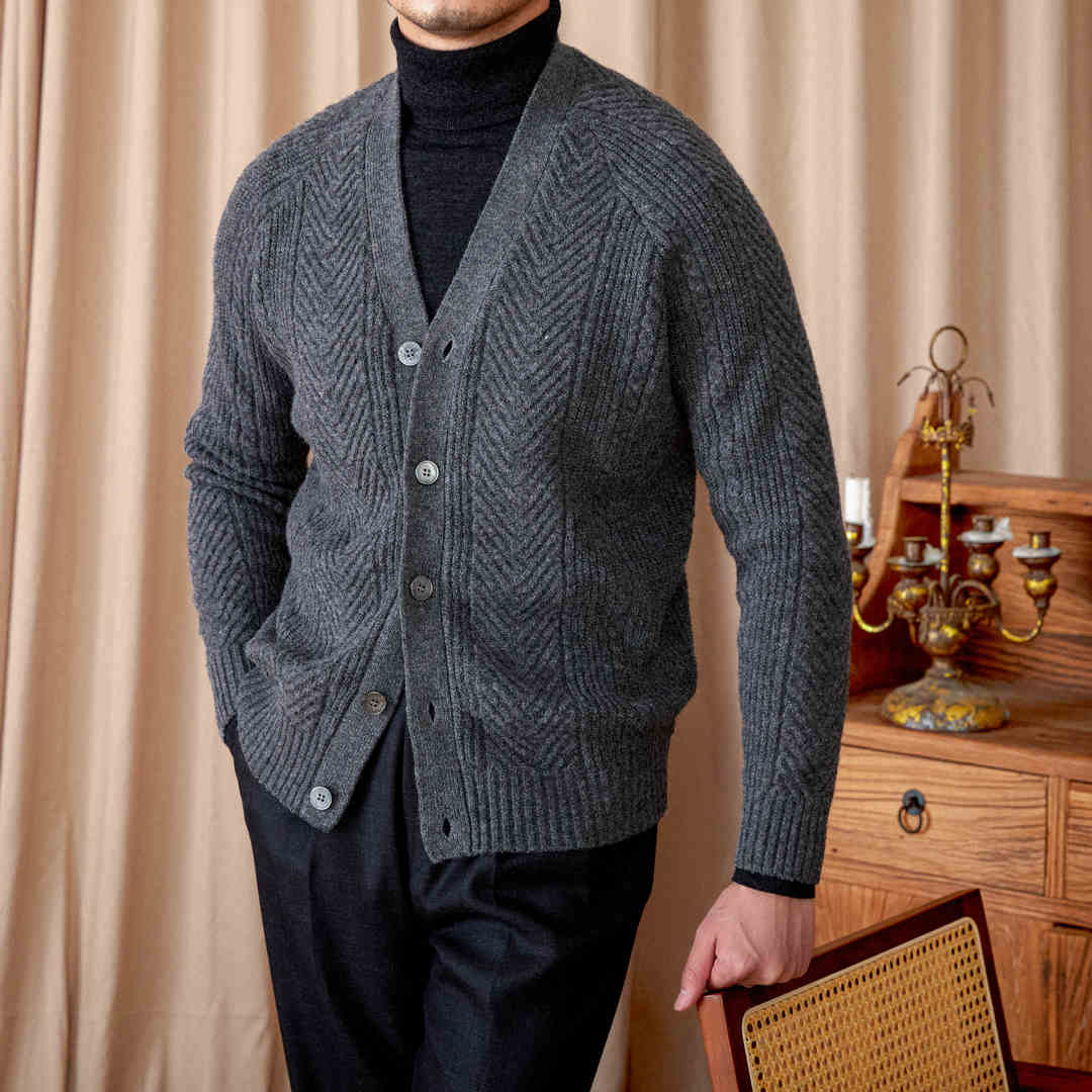 The Windsor Jacquard Cardigan
