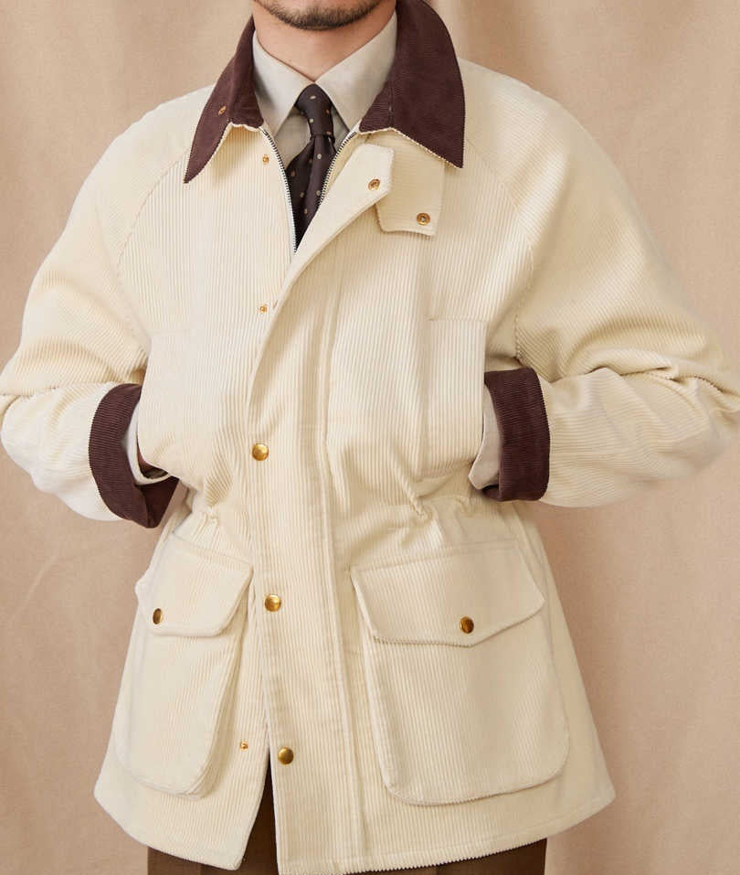 The Cotswold Corduroy Safari Jacket