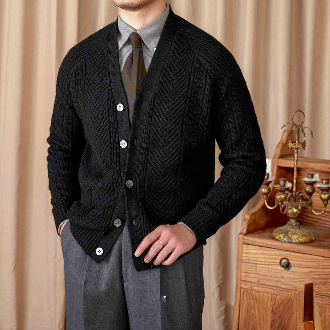 The Windsor Jacquard Cardigan