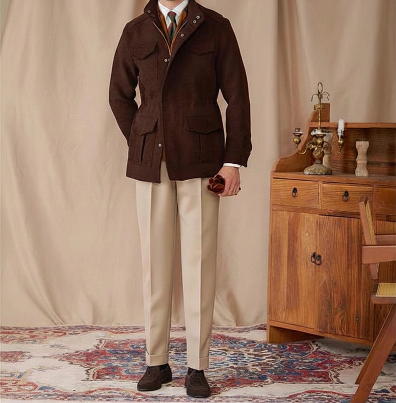 The Kenton Adjustable Safari Jacket
