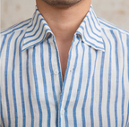 The Saint-Tropez Striped Linen Shirt