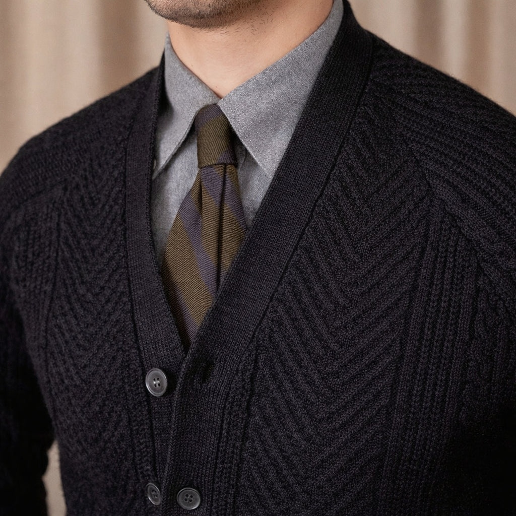 The Windsor Jacquard Cardigan