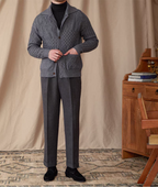 The Stirling Heavyweight Jacquard Coat