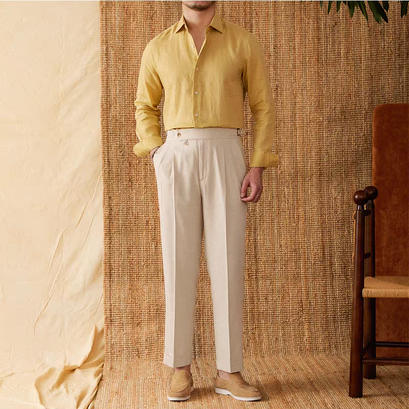 The Portofino Italian Linen Shirt
