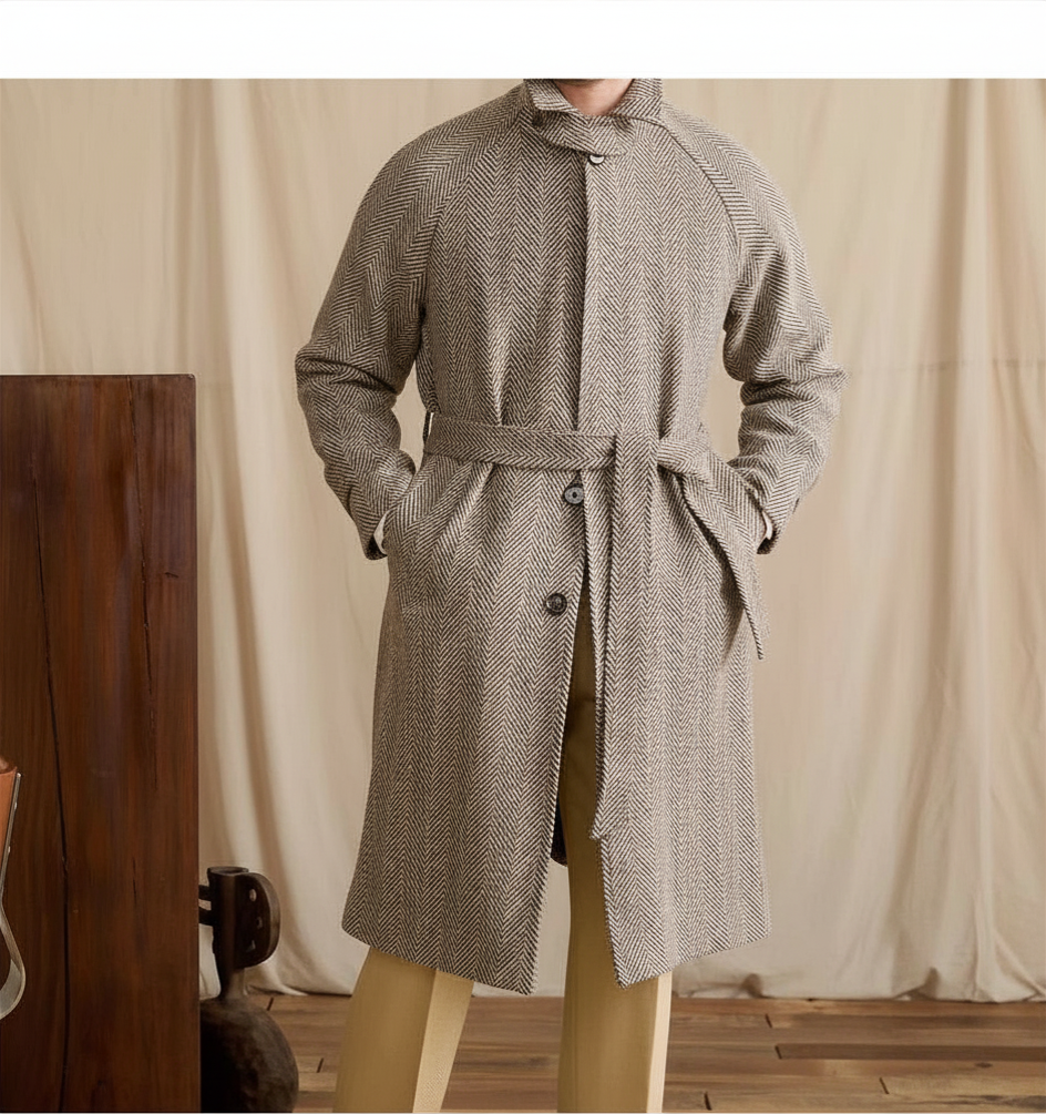The Barr-Macn Woolen Overcoat
