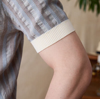 The Como Striped Jacquard Knit Polo