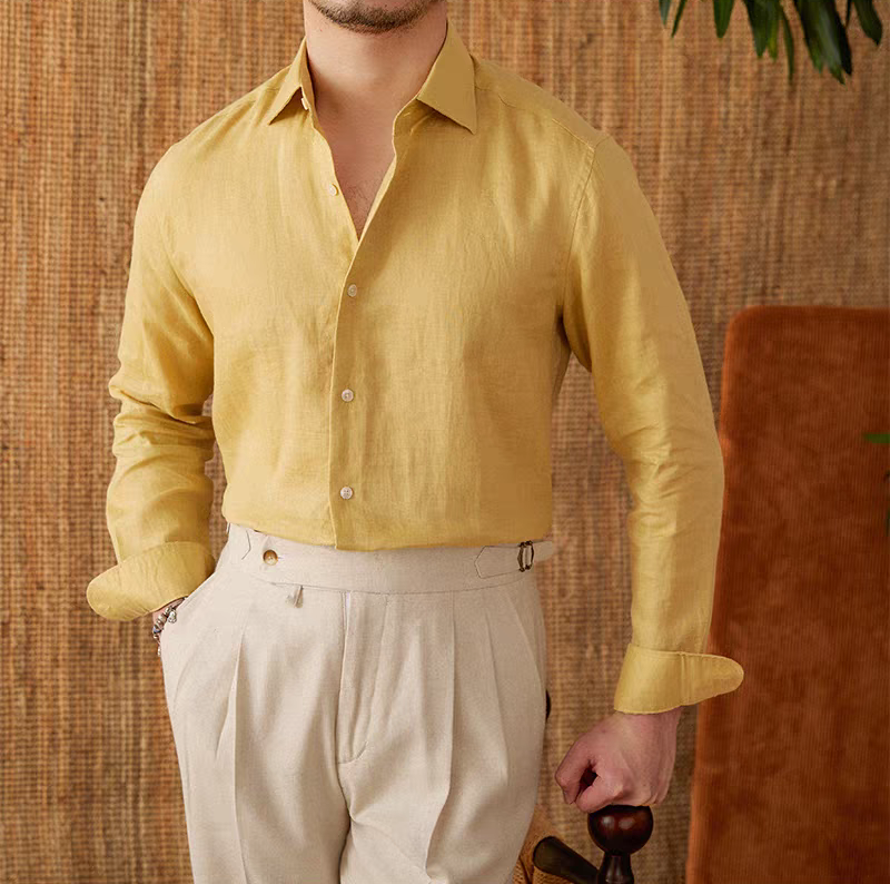 The Portofino Italian Linen Shirt
