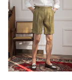 The Riviera Pure Linen Short
