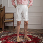 The Monaco Breathable Linen-Blend Trousers
