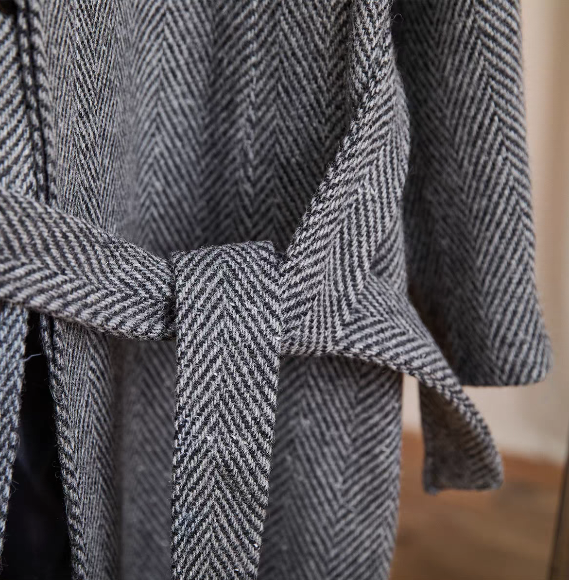 The Edinburgh Herringbone Overcoat